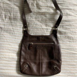 COACH - PENELOPE LEATHER CROSSBODY / SHOULDER BAG WITH ADJUSTABLE STRAP